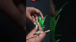 Quilling Comb Leaves Tutorial 💚 #paperquilling #tutorial #diy