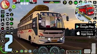 Real Bus Simulator : Bus Games | Part 2 | Gameplay Walkthrough | (iOS & Android) | DKIceGamerz