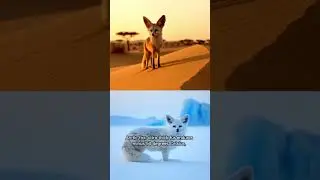 🦊 Desert Fox vs Arctic Fox 🦊: Masters of Heat and Cold