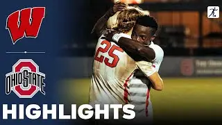 Wisconsin vs Ohio State | NCAA College Soccer | Highlights - October 19, 2024