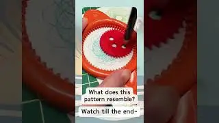 Satisfying geometric patterns Spirograph art #391