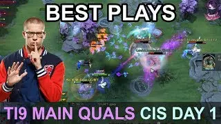 TI9 BEST PLAYS Main Quals CIS DAY 1 Highlights Dota 2 by Time 2 Dota #dota2 #ti9