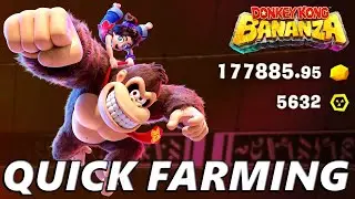 Donkey Kong Bananza &mdash; самый быстрый способ добычи золота и банановых чипсов