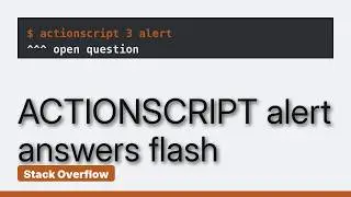 How to create alert popup window in flash CS5.5 Actionscript 3.0?