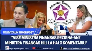VISE MF REZIGNA AN, MINISTRA REJEITA FO KOMENTARIU