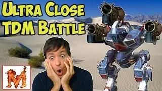 War Robots Ultra-Close TDM Battle - On My Account - WR Gameplay