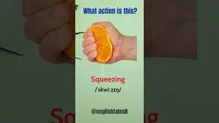 Hand Actions. Test your English. Can you name these action in English? #handaction #vocbulary