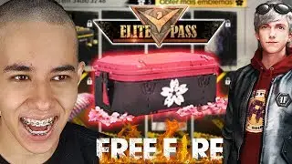 COMPREI O NOVO PASSE DE ELITE DO FREE FIRE! (Itens Gr&aacute;tis)