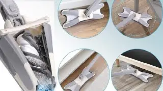 Cleaning Mops - Floor Mop - Microfiber Mop -  X-Type Flat Floor Mop with Replace Cloth  #cleaning