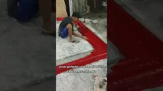 proses pembuatan cetakan propil keliling full ornamen untuk jendela#propiljendela #pilargrc