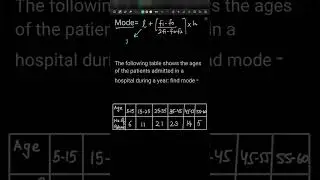 Important concept class 10th Maths #cbseboardexams2023  #cbseclass10 #statistics #ncert #shortsfeed