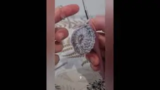 بافتنی گل زیبا با قلاب