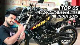 🚨TOP 05 Upcoming 125cc Bikes In India 2025 | Upcoming New 125cc Bikes | Upcoming bikes In India 2025