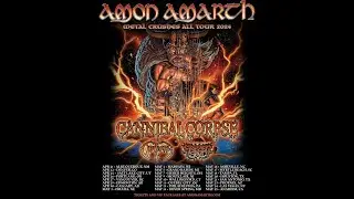Amon Amarth - The Way of Vikings (LIVE 5/17/2024 at the House of Blues Myrtle Beach, SC)