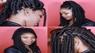 NEW Method - Individual Crochet Havana Mambo Twist - NO CORNROW - Beginner Friendly