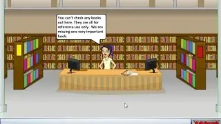 Mission Escape Library Walkthrough [MouseCity]