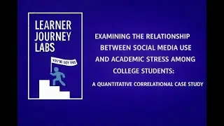 Examining Social Media's Impact on Academic Stress  A Quantitative Study for College Students