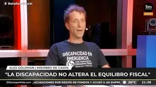 Alex Goldman en El Destape | Con Noelia Barral Grigera y Gabriel Sued