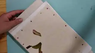 Como pintar una flor sobre tela