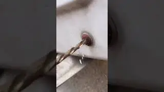 How to remove old screw 😮 #screw #viral