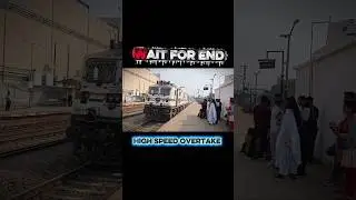 Powerful Train Horn Blast! Headphone Warning 😱🚨#shorts
