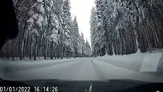 en route to Crater Lake (time lapse)