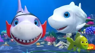 Spooky Baby Shark | Animated Halloween Song & Nursery Rhymes for Kids