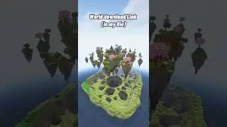 20 Hours Long Minecraft Timelapse! 🤯 (Flying Islands +a Castle) Tutorial #builds #shorts #minecraft