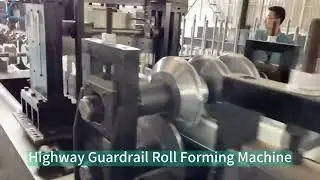 Precision Highway Guardrail Roll Forming Machine for Heavy-Duty Infrastructure Projects