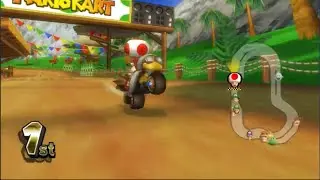 100cc Shell Cup (3 Star Rank) Toad + Magikruiser | Mario Kart Wii