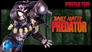 Hiya Toys Predator Jungle Hunter Battle Damage Exquisite Mini @TheReviewSpot