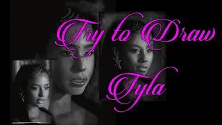 Tyla Portrait: Procreate Airbrush & Acrylic Digital Art Tutorial | #tyla #art