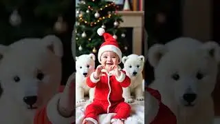 Little Santa Claus 🧑&zwj;🎄🎄🎁 #santa #ChristmasMagic #HolidayJoy