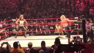 Chris Jericho attacks Kenny Omega at All In