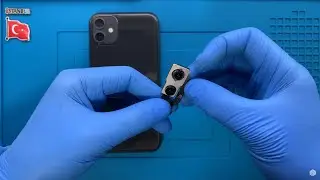 Замена задней камеры iPhone 11