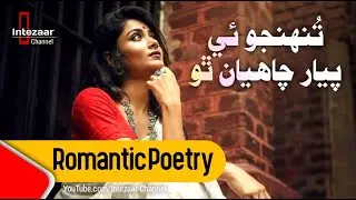 Sindhi Romantic Poetry | Tunhjo e Pyar Chahyan Tho | سنڌي شاعري تُنهنجو ئي پيار چاهيان ٿو | #poetry