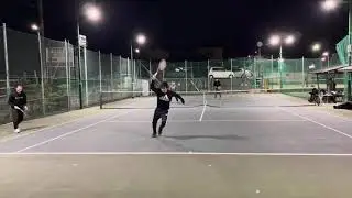 【綿つもClassic】寒いから素振りしないと漢ダブルス練習会（Tennis-doubles）