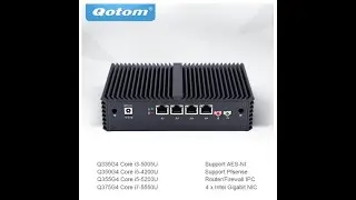 My OPNsense hardware of choice for most SMBs Quotom i3 5005U