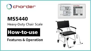 How to use | MS5440  Heavy Duty Chair Scale