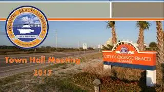 Orange Beach Town Hall meeting Part 1, Nov. 7, 2017