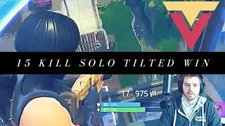 15 Solo Tilted Towers Win Lots of Action
