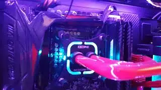 I7 7700k Cougar Panzer Max update build