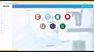ILMS SOFTWARE DASHBOARD PAGE