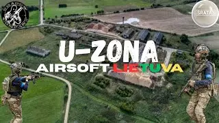Airsoft Lietuva - U-ZONA (VILNIUS) / M4 Gameplay.
