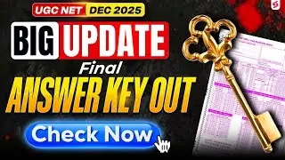 UGC NET Answer Key 2025 Out | UGC NET Final Answer Key 2025 | UGC NET Answer Key Kaise Check Kare?