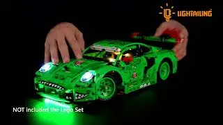 Lightailing Light Kit For LEGO Porsche 911 GT3 R REXY AO Racing Car 42224