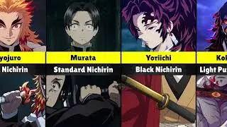 All Nichirin Sword Designs in Demon Slayer