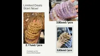 Crystal and Jade Bracelets Available for more cheap price!