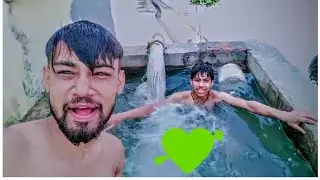 Desi swimming pool feeling || Ikhan Vlogs ||