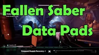 All Fallen S.A.B.E.R Data Pads in Destiny 2.